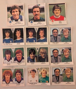 12 x Panini Football 80 Stickers Notts County Birmingham City Watford Arsenal for sale on Ebay