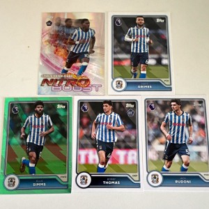 Topps Premier League 2026/27 Coventry City Nitro Boost 5-Card Lot Mason-Clark for sale on Ebay