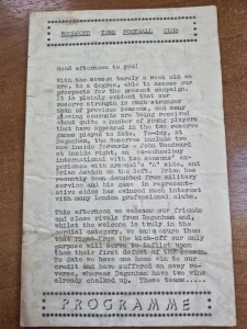 Woodford Town v Dagenham 1953-54 for sale on Ebay