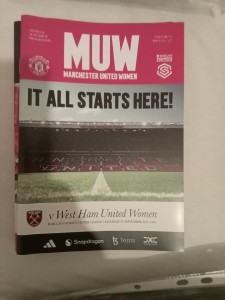 Manchester United Ladies V West Ham United Ladies for sale on Ebay
