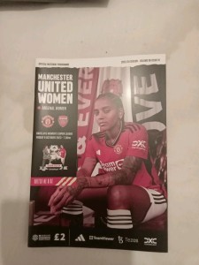 Manchester United Ladies V Arsenal Ladies for sale on Ebay