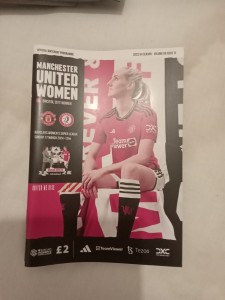 Manchester United Ladies V Bristol City Ladies for sale on Ebay