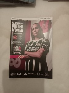 Manchester United Ladies V Everton Ladies for sale on Ebay