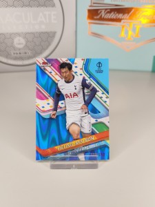 Heung-Min Son 130/150 Blue - Topps Finest UCC 2024/25 - Tottenham Hotspur for sale on Ebay