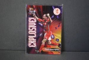 Paul Gascoigne Explosive! Futera Fans Selection Middlesbrough Near Mint 2000 for sale on Ebay