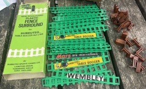 Vintage Subbuteo Interlocking Fence Surround And Posts for sale on Ebay