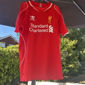 Liverpool Football Shirt M 2014/15 for sale on Ebay