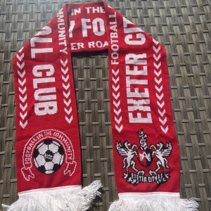 Exeter Football Scarf for sale on Ebay