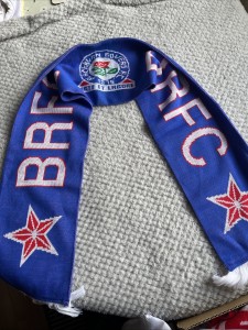 Blackburn Rovers BRFC Scarf for sale on Ebay