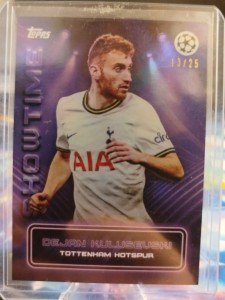 Dejan Kulusevski Showtime /25 Tottenham Hotspur Football Club for sale on Ebay