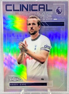 Harry Kane Card - Clinical Chrome- Topps Chrome EPL 25/26 #CC-6 Tottenham Bayern for sale on Ebay