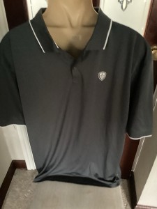 Leeds United Polo Shirt 4XL Grey for sale on Ebay