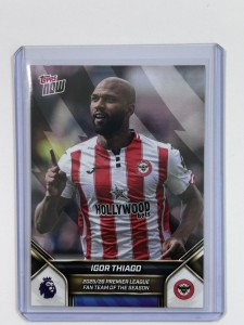 TOPPS NOW  2026 IGOR THIAGO BRENTFORD for sale on Ebay