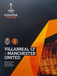 2021 UEFA Europa League Final Programme - Manchester United v Villareal for sale on Ebay