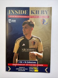 East Kilbride v St. Johnstone;  League Cup, 12th July 2025 * First Senior Game * for sale on Ebay