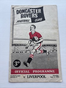 Doncaster Rovers V Liverpool 1956-57 for sale on Ebay