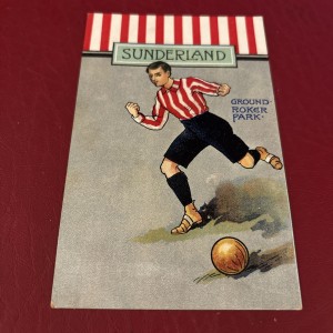 Vintage SUNDERLAND ground ROKER PARK  valentines series postcard  for sale on Ebay
