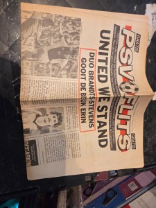 1984/85 UEFA Cup--PSV Eindhoven vs Manchester United for sale on Ebay