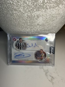 2026 Topps Pristine Dual Auto Sandro Tonali & Bruno Guimarães Newcastle Utd for sale on Ebay