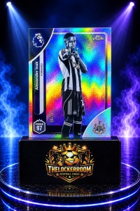 Alexander Isak /75 Topps Premier League Black White Rainbow Foil Newcastle for sale on Ebay