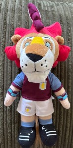 Aston Villa FC Official Lion Plush Soft Toy Gift for sale on Ebay