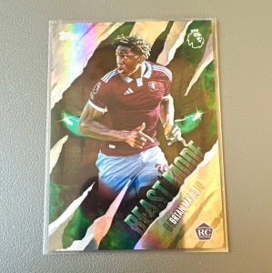 Topps Premier League Flagship 26/27 Beast Mode Brian Madjo Rookie Aston Villa for sale on Ebay