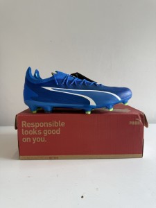 PUMA Ultra Ultimate FG Women’s Size 8 UK Blue/ Green Football Boots for sale on Ebay