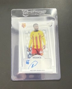Panini EFL Rookie Autographs 2026 - Nestory Irankunda Watford Auto RA-13 for sale on Ebay