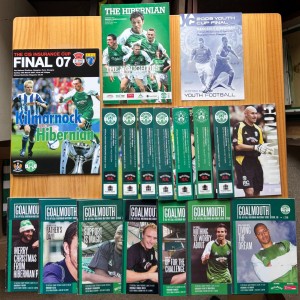 17x Hibs Football Programmes Hibernian FC - 2007/08/09/10 - 2007 CIS Cup Final for sale on Ebay