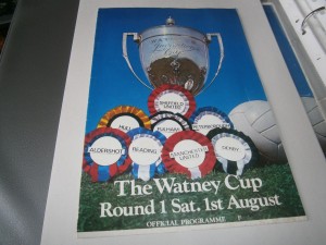 READING V MANCHESTER UNITED WATNEY CUP 1970-71 for sale on Ebay