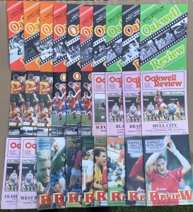 COLLECTION OF BARNSLEY FC FOOTBALL PROGRAMMES for sale on Ebay
