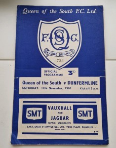 QOS v Dunfermline 62/3 Lge  for sale on Ebay