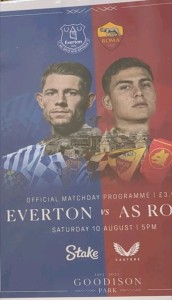 Everton v Roma:2024:   Official Programmme. for sale on Ebay