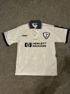 Original Authentic Tottenham Home Shirt 95/97 - UK MEDIUM  for sale on Ebay