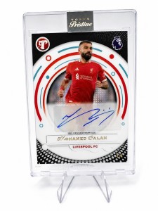 2026 Topps Pristine EPL Mohamed Salah 1/1 Black Refractor Autograph Liverpool for sale on Ebay