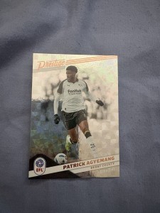 Patrick Agyemang Derby County Rare Hyper Parallel Prestige EFL Panini for sale on Ebay