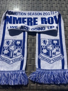 Tranmere Rovers Football Scarf 2017/18 for sale on Ebay