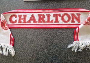 Charlton Athletic FC1 1980s Football Scarf. Good Condition for sale on Ebay