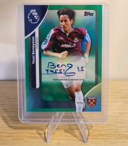 Topps West Ham United Yossi Benayoun Certified Auto 63/99 Insert for sale on Ebay