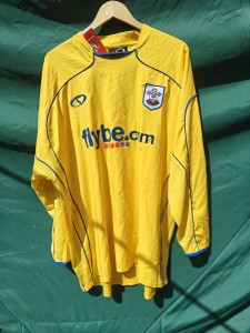 SOUTHAMPTON 2007/2008 AWAY FOOTBALL SHIRT SAINTS SIZE 2XL ADULT for sale on Ebay