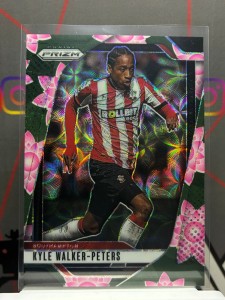 2025 panini prizm premier league Kyle Walker-Peters Lotus Flower /18 Southampton for sale on Ebay