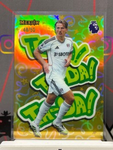 2025-26 topps merlin premier league Sander Berge ta-da gold /50 Fulham for sale on Ebay