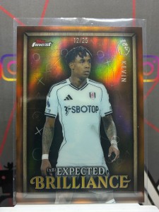 2025-26 topps finest Premier league Kevin expected brilliance orange /25 Fulham for sale on Ebay