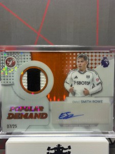 2026 topps pristine premier league Emile Smith Rowe patch auto orange /25 Fulham for sale on Ebay