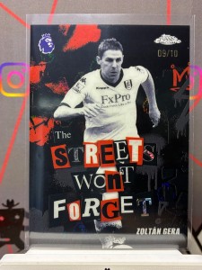 2025-26 topps chrome logofractor premier league Zoltan Gera SWF black /10 Fulham for sale on Ebay