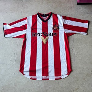Vintage Sunderland AFC Nike Home Shirt 2000/02 Reg Vardy Japan Version for sale on Ebay