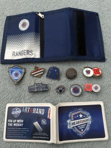 GLASGOW RANGERS BADGES & WALLETS for sale on Ebay