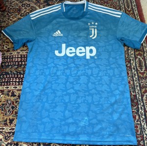 Official Mens 2019–20 Adidas Juventus Third Football Shirt In Medium for sale on Ebay