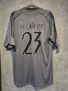 Real Madrid 05-06 Shirt XL Beckham #23 for sale on Ebay