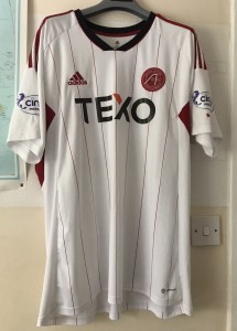 Aberdeen FC 2022/23 Away Shirt No.11 DUK  Gothenburg 40th Ann - Size 2XL  Rare for sale on Ebay